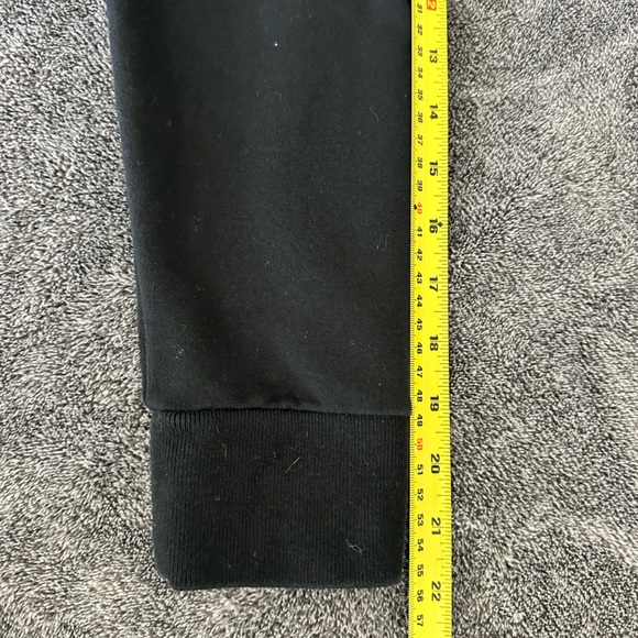 L-RL Lauren Active Women's Black Long Sleeve Hooded Stretchy Dress, Medium - Picture 6 of 9